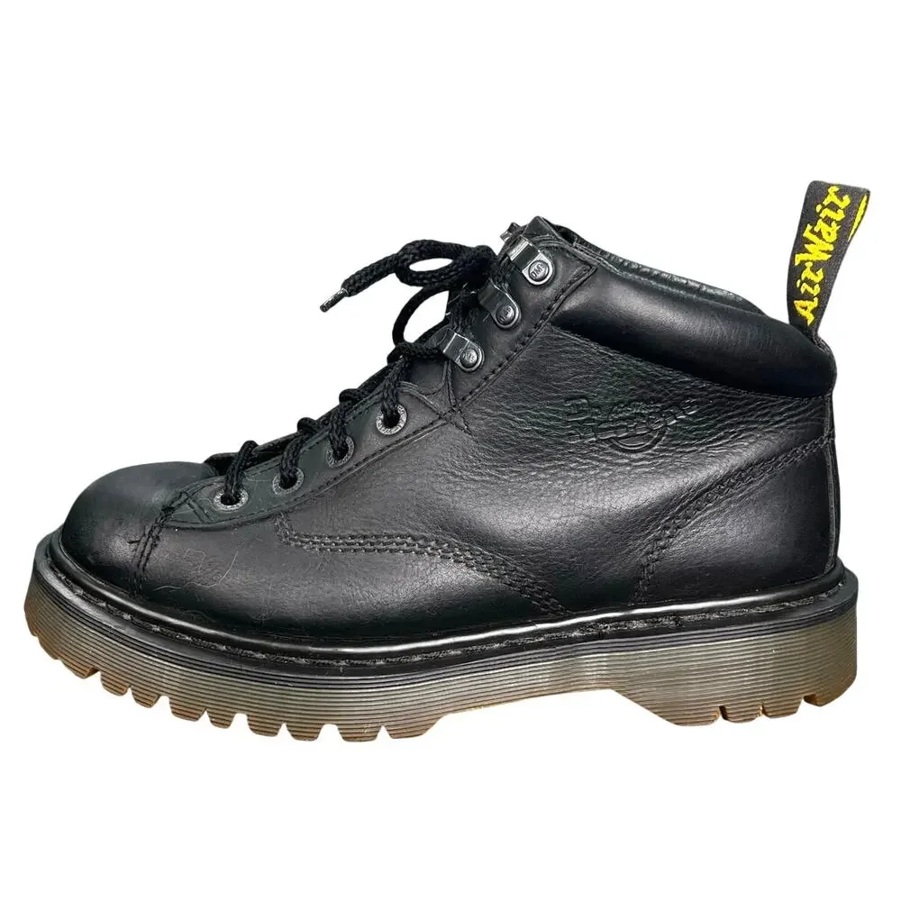 Vintage Y2K Dr. Martens Black Leather Made In England Chukka Boots Size 9 US 10